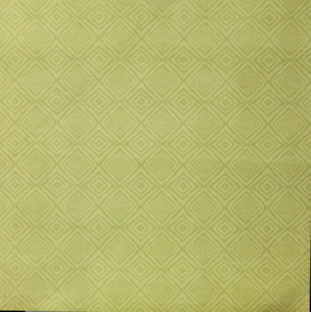 DCWV 12 X 12 Sweet Tangerine Green Diamonds Print Cardstock Scrapbook Paper - SCRAPBOOKFARE