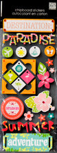 Me & My Big Ideas Destination Chipboard Stickers