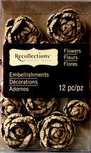 Recollections Brown Roses Flower Embellishments - SCRAPBOOKFARE