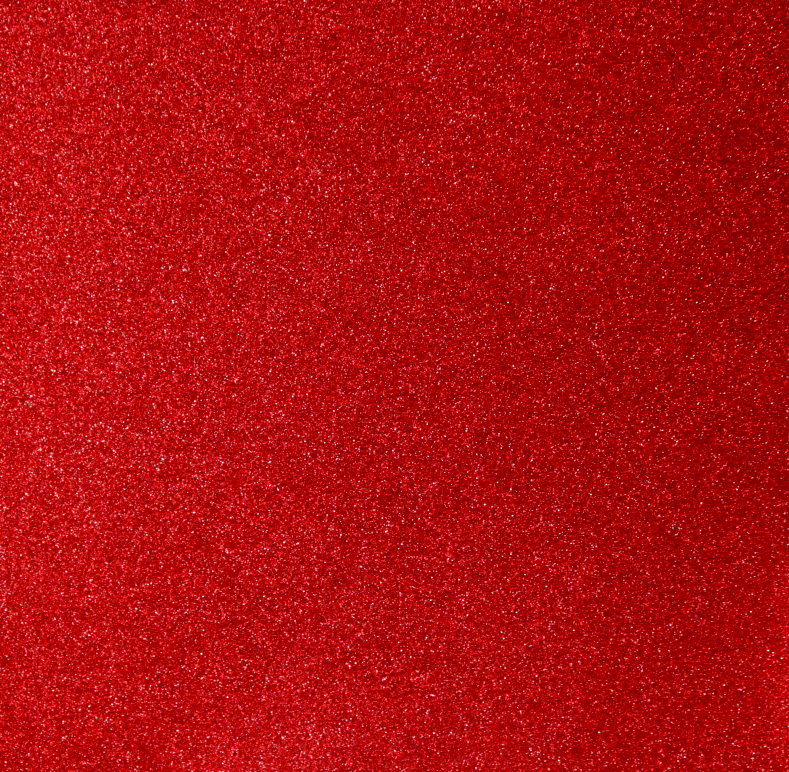 Martha Stewart Crafts Holiday Shiny Patriotic Red Glitter 12"x 12" Designer Specialty Cardstock Scrapbook Paper