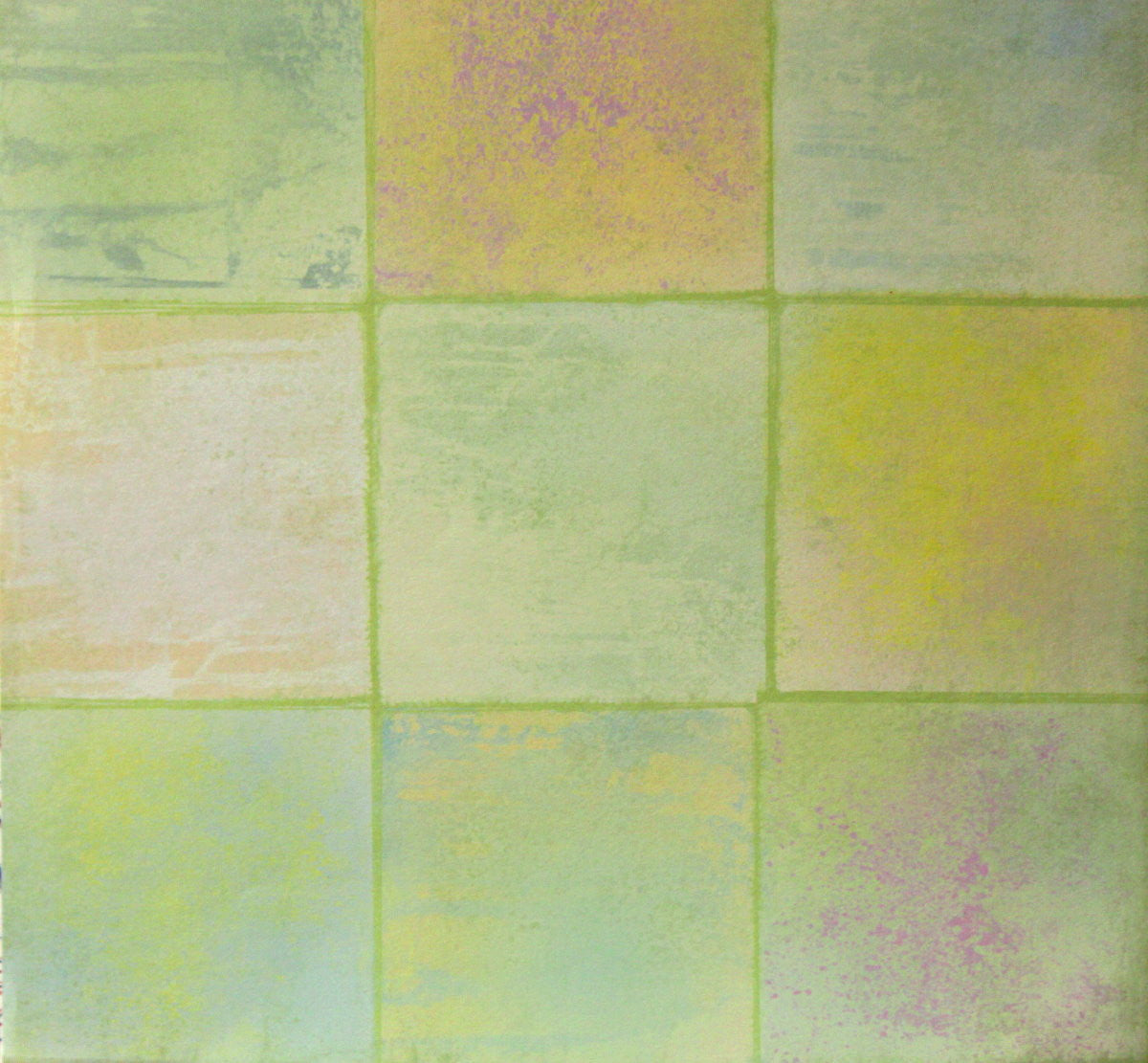 Pastel Blocks Coordinates Printed 12 x 12 Scrapbook Paper - SCRAPBOOKFARE