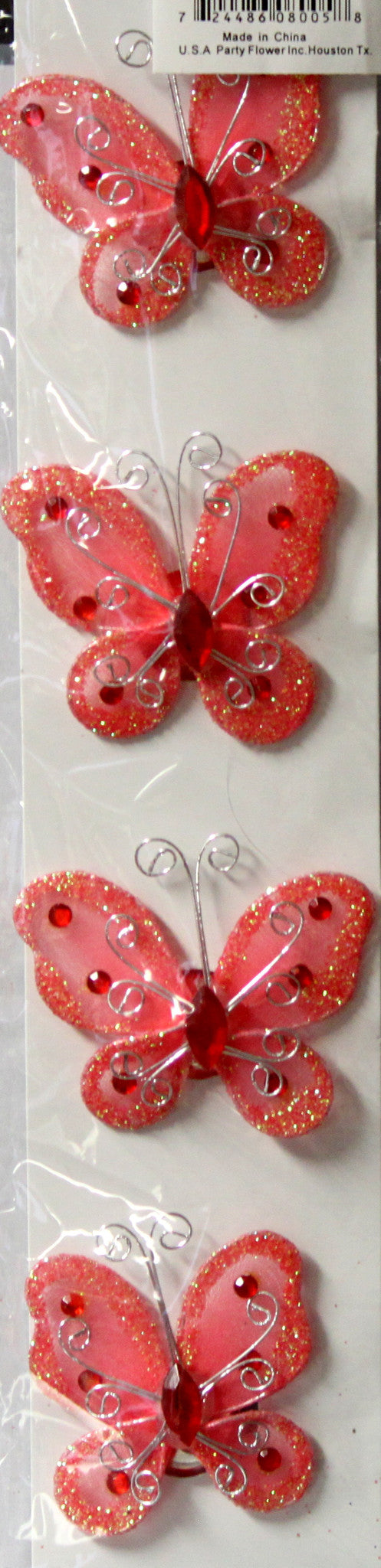 NCI Fashion Jewelry Watermelon Butterfly Pins - SCRAPBOOKFARE