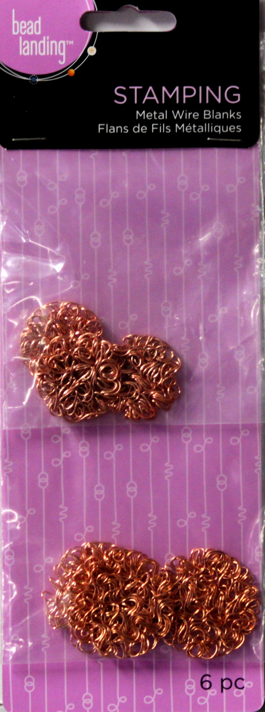 Bead Landing Stamping Copper Metal Wire Blanks