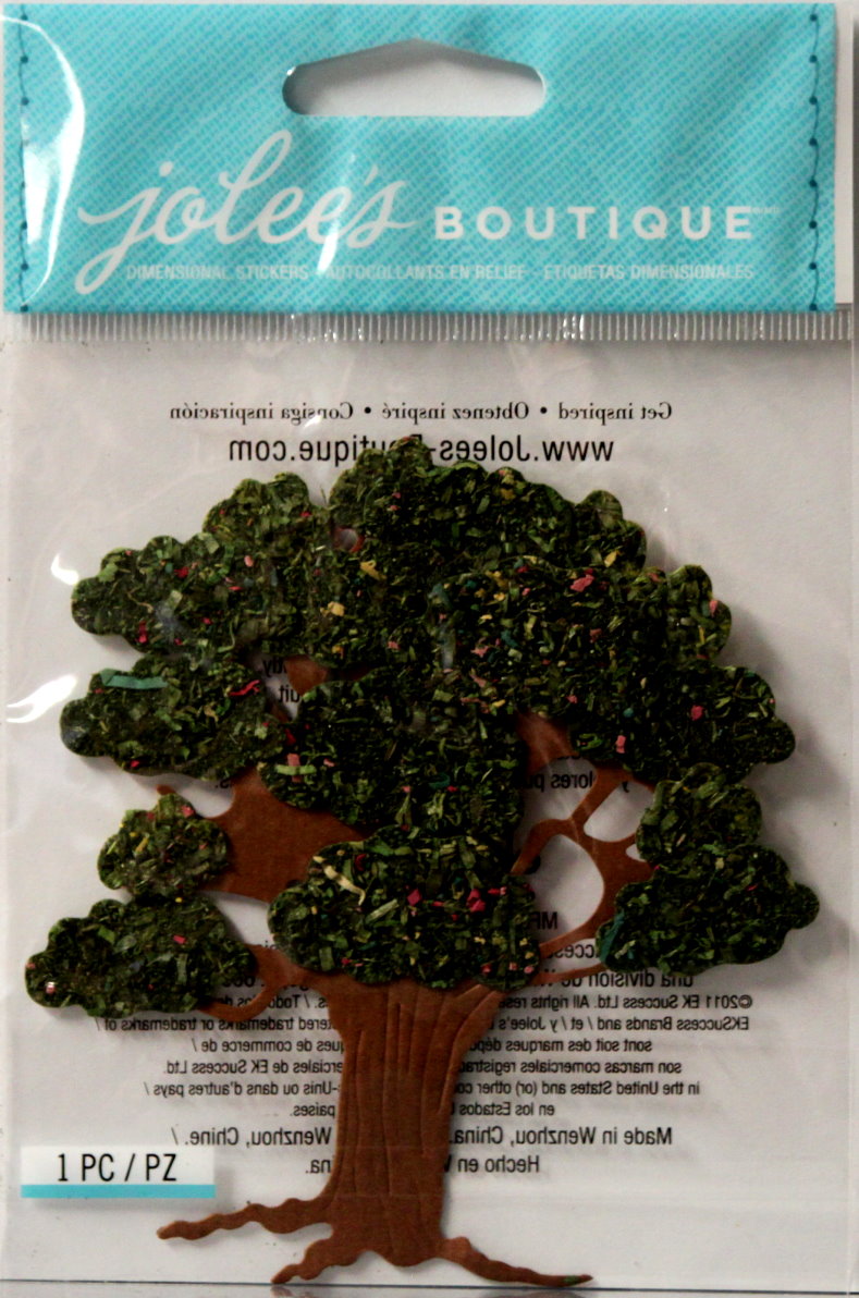 EK Success Jolee's Boutique Summer Tree Dimensional Embellishment Sticker