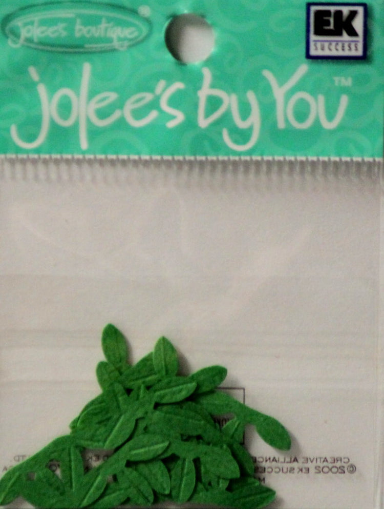 Jolee's Boutique Jolee's By You Bright Tri-Leaf Sprig Dimensional Embellishments
