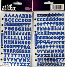 Sticko Splash Dot Letters Stickers