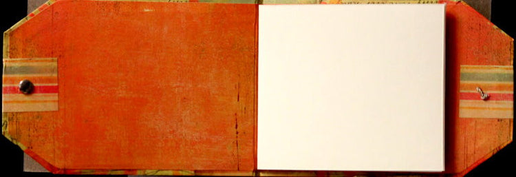 K & Company Sublime Confused Hard Cover Mini Tag Scrapbook Album - SCRAPBOOKFARE