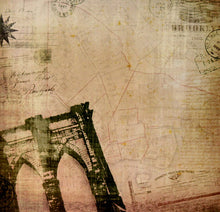 DCWV 12 X 12 Brooklyn Bridge Cardstock Specialty Scrapbook Paper
