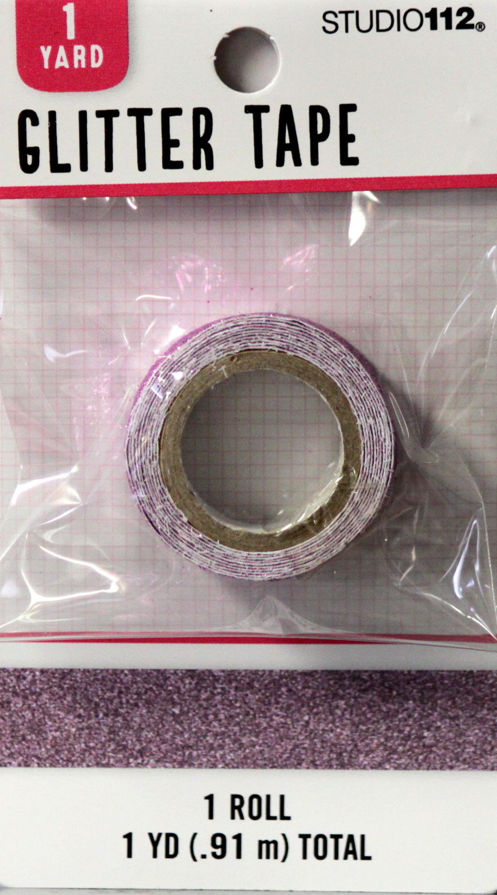 K & Company Studio 112 Warm Purple Glitter Tape