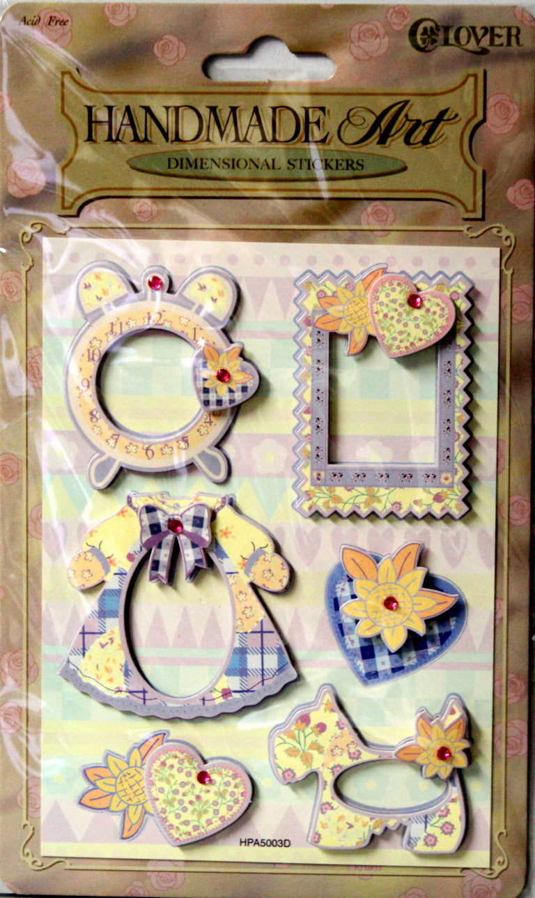 Forever Beautiful Handmade Art Dimensional Baby Element Frame Stickers - SCRAPBOOKFARE