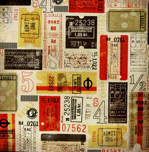 DCWV 12 X 12 Brooklyn Ticket Stubs Cardstock Specialty Scrapbook Paper