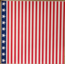 Martha Stewart Crafts Holiday American Flag 12" x 12" Designer LT. Cardstock Scrapbook Paper