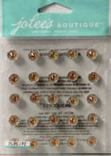 Jolee's Boutique Bling Dual Tone Prizm Topaz Adhesive Dimensional Stickers