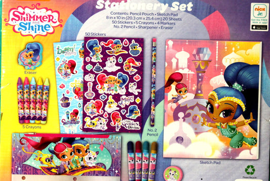 Nickelodeon Shimmer And Shine Stationery Gift Set