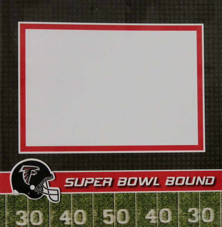 Atlanta Falcons 8 x 8 Complete Scrapbook Album