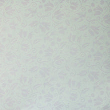 K & Company Brenda Walton 12 x 12 Lavender Damask Printed Flat Scrapbook Paper