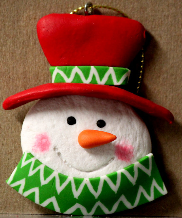 Mr. Snowman Christmas Ornament - SCRAPBOOKFARE