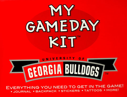 Georgia Bulldogs My Game Day Kit - SCRAPBOOKFARE