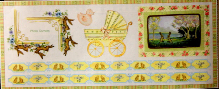Colorbok Tracy Porter Little Rabbits Big Roll Vellum Scrapbook Stickers - SCRAPBOOKFARE