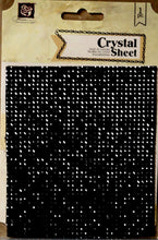 Prima Black Adhesive Crystal Sheet Embellishments - SCRAPBOOKFARE