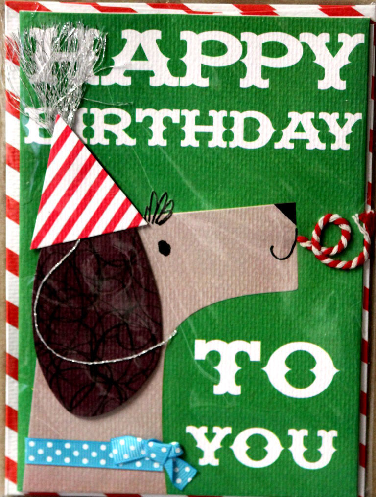 Meri Meri Happy Birthday To You Birthday Card