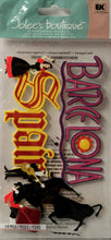Jolee's Boutique Dimensional Spain Stickers