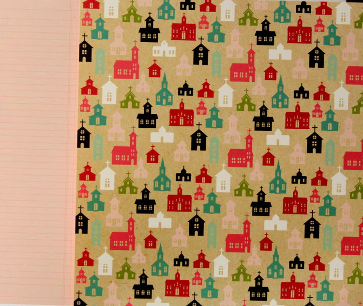 Echo Park 12 x 12 Double-Sided Forward With Faith Holy Places Scrapbook Paper