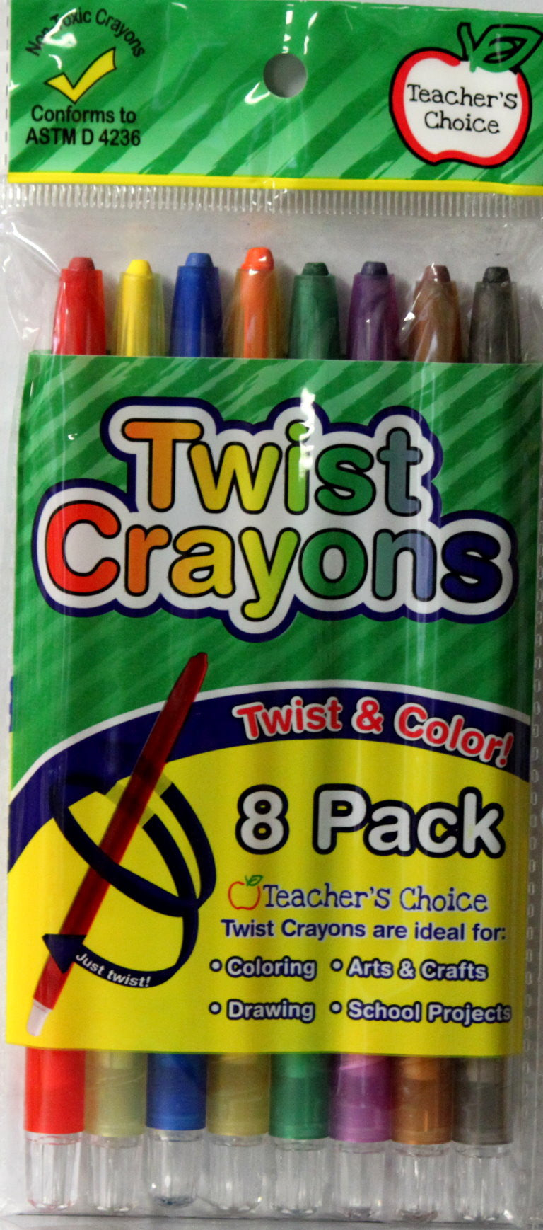 Teacher's Choice Twist & Color Crayons