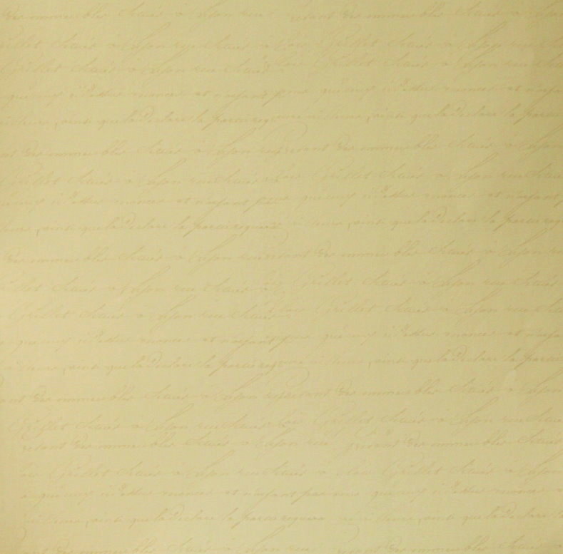 Antique Vintage Script 12 x 12 Flat Scrapbook Paper