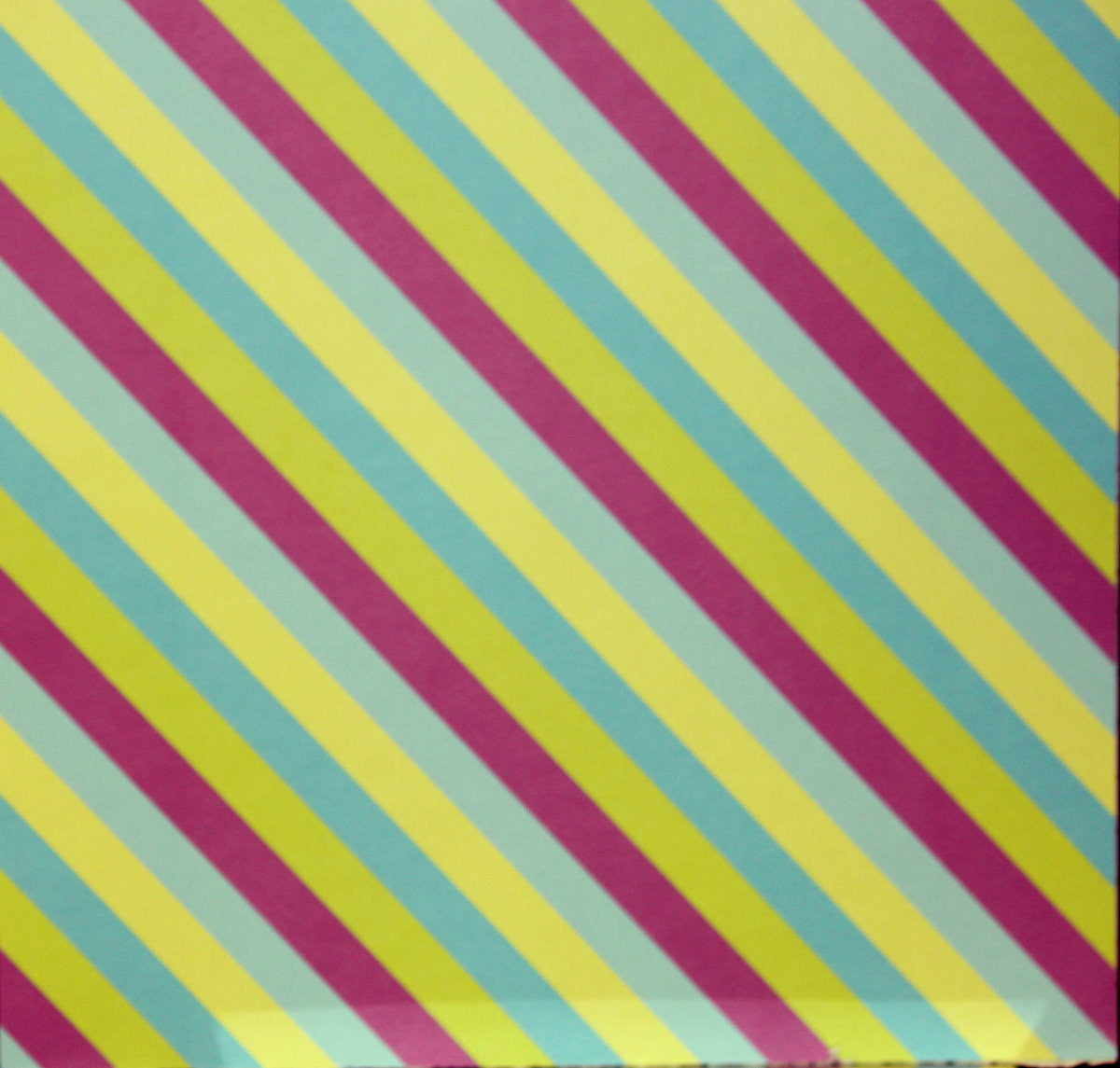 Summer Swirl Diagonal Coordinates Printed 12 x 12 Scrapbook Paper