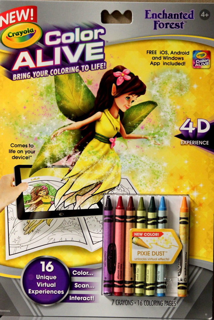 Crayola Color Alive Enchanted Forest Gift Set - SCRAPBOOKFARE
