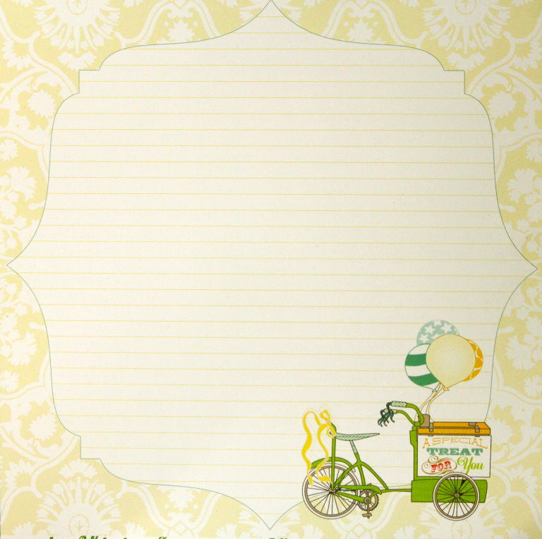 Webster's Pages Party Time A Wonderful Day 12 x 12 Cardstock Scrapbook Paper