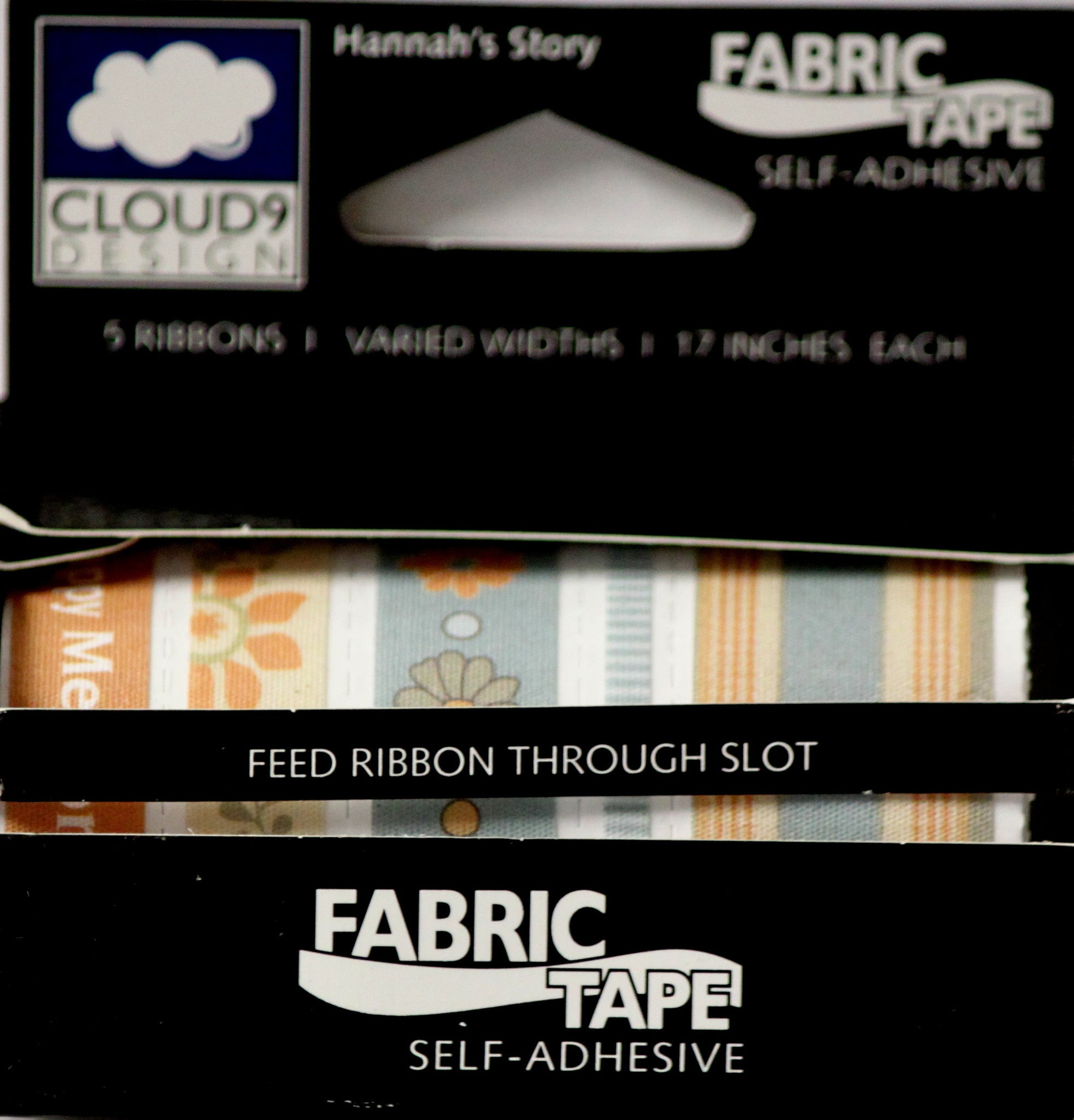 Cloud 9 Design Hannah's Story Self-Adhesive Fabric Tape Collection - SCRAPBOOKFARE
