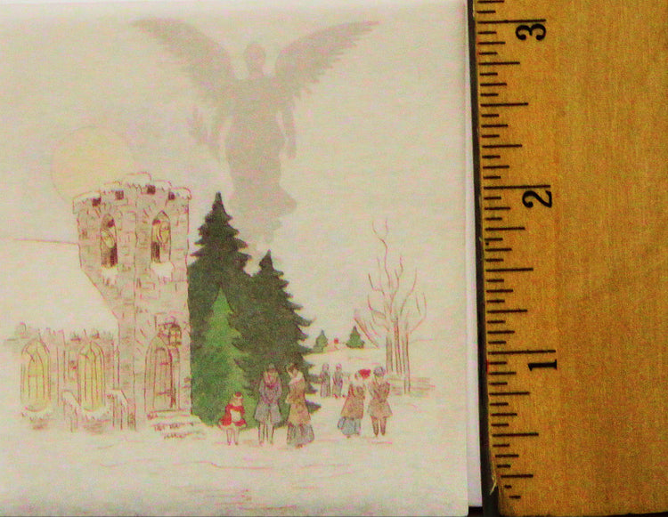 Vintage Vellum Heritage Angel In The Sky Mini Sticker Sheet