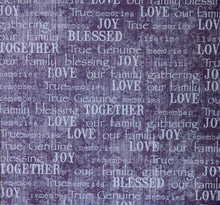 Family Sentiments #3 Printed 12 x 12 Scrapbook Paper