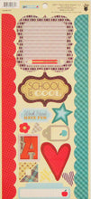 Fancy Pants Designs Off To School Large Sticker Sheet