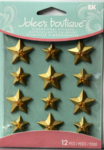 Jolee's Boutique Gold Stars Cabochons Dimensional Stickers