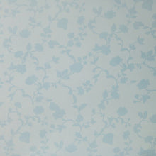 Botanical Blue Shadow Flowers 12 x 12 Flat Scrapbook Paper - SCRAPBOOKFARE