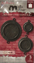 Spellbinders Susan Lenhart Kazmer Media Mixage Circle One Bezels