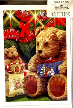 Hallmark Seasons Christmas Teddys Cards & Envelopes Set