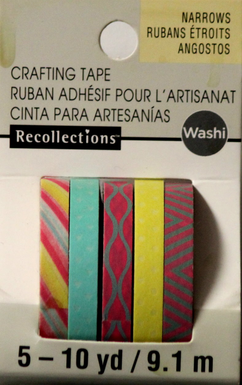 Recollections Sherbet Narrows Designer Crafting Washi Tape