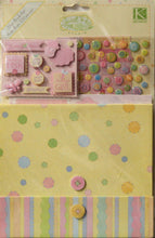 K & Company Sweet Pea Studio Baby Girl Mini Scrapbook Kit