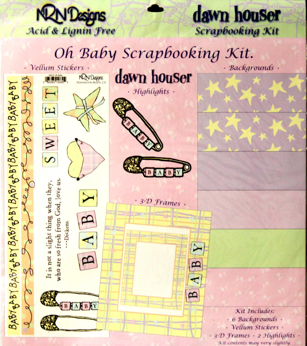 Dawn Houser Oh Baby Scrapbooking Kit