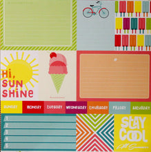 American Crafts #Summer #Sunnyday Journal Cards & Icons 12 x 12 Cardstock Cutables