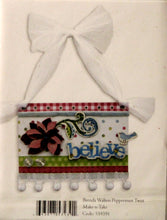 K & Company Brenda Walton Peppermint Twist Make-N-Take Christmas Card Project Kit
