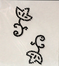 Mini Black Pearls Flowers Self-Adhesive Gem Scrapbook Embellishment Stickers
