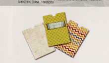 K & Company Tim Coffey Travel Mini Printed Bags Embellishments