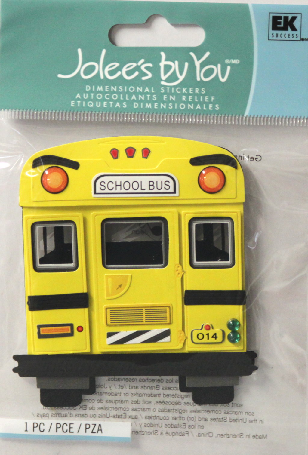 Jolee's Boutique School Bus Dimensional Embellishment