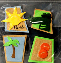 JoAnn Craft Essentials Florida Card Embellishments Dimensional Stickers