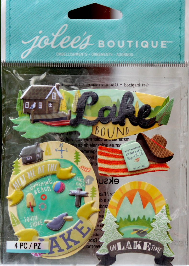 Jolee's Boutique Lake Dimensional Stickers